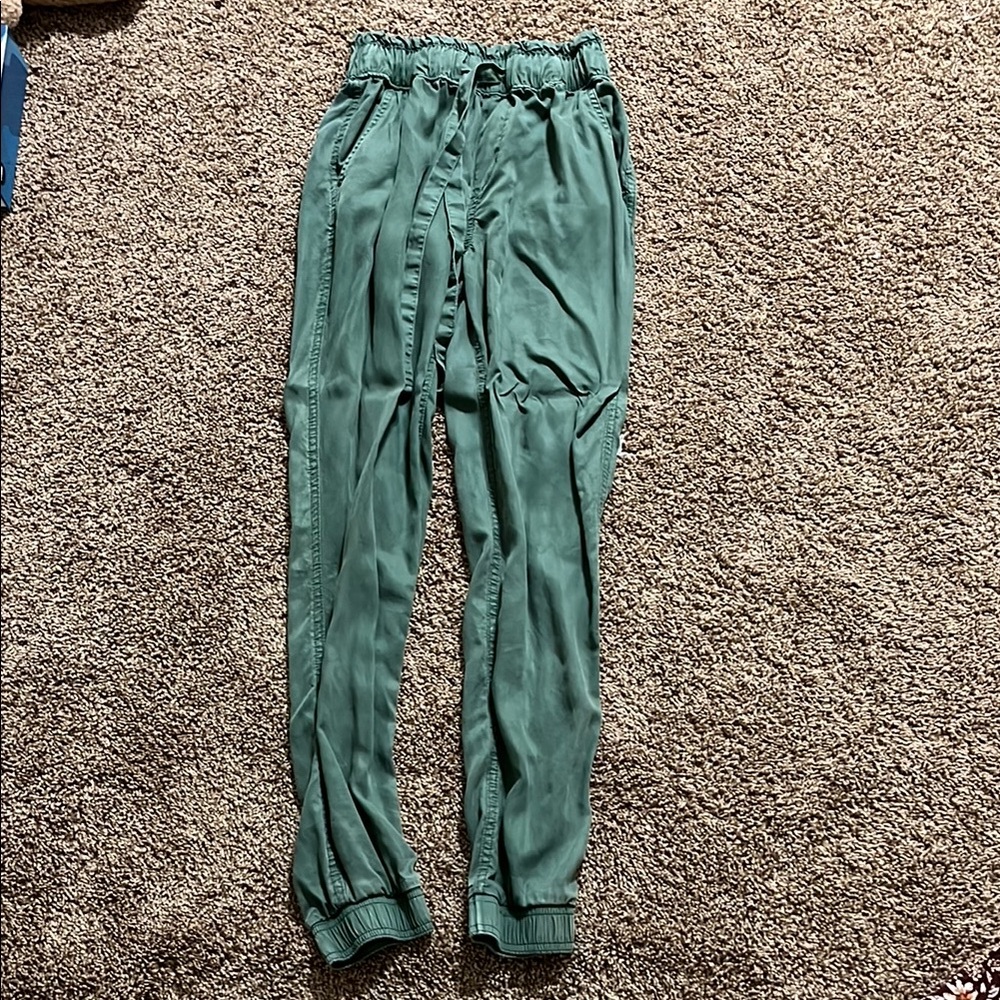 Green Jogger Pants